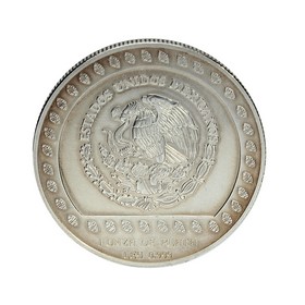 Moneda México 100 Pesos Guerrero Águila Plata 1992 1 oz