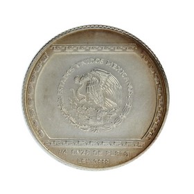 Moneda México 1 Peso Nuevo Bajorelieve del El Tajín Plata 1993 1/4 oz