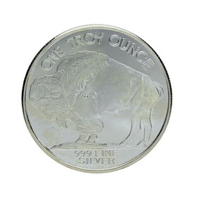 Medalla Bufalo Plata 2013 1 oz