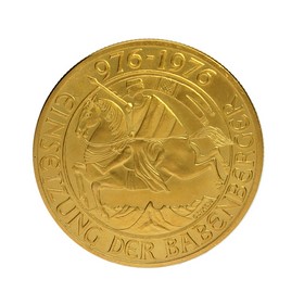 Moneda Austria 1000 Shilling Oro 1976 13,48 g