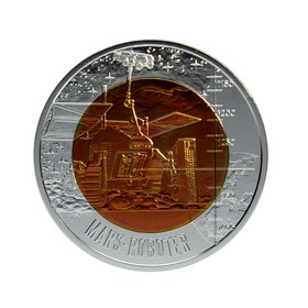 Moneda Austria 25 Euros Robotik Plata y Niobio 2011 15,50 g