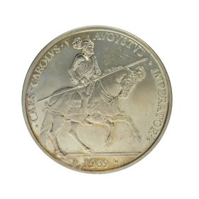 Moneda 5 Ecus Plata 1989 Madrid 33,55 g