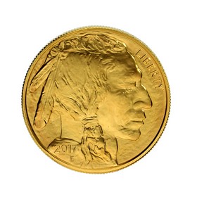 Moneda Estados Unidos 50 Dollars American Buffalo Oro 2017 1 oz