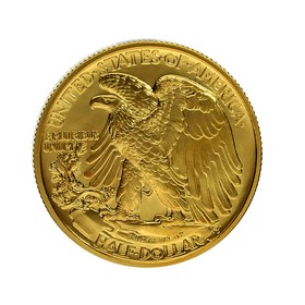 Moneda Estados Unidos Half Dollar Oro 2016 1/2 oz