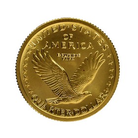 Moneda Estados Unidos Quarter Dollar Oro 2016 1/4 oz