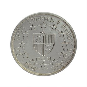 Moneda Andorra 20 Diners Oro y Plata 1991 26,42 g