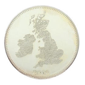 Moneda Grecia Rosa Plata 2012 1 oz