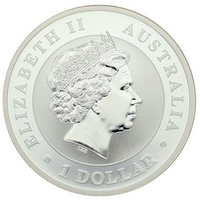 Moneda Australia 1 Dollars Kookaburra Plata 2012 1 oz