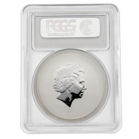 Moneda Australia 1 Dollars Año de la Cabra Plata 2015 PCGS MS69 1 oz