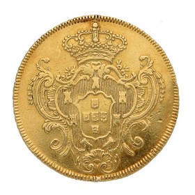 Moneda Corea del Norte 6400 Reis Oro 1779 14,19 g