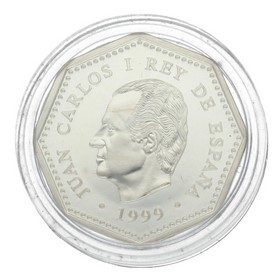 Moneda 1500 Pesetas Plata 1999 19,93 g