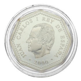 Moneda 1500 Pesetas Plata 2000 19,89 g