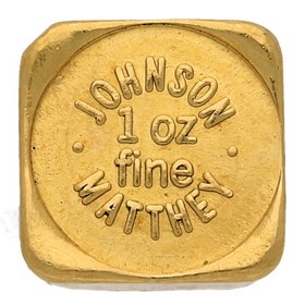 Lingote Johnson Matthey Oro 1 oz