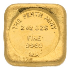 Lingote Perth Mint Oro 2,50 oz