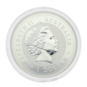 Moneda Australia 1 Dollars Kookaburra Plata 2009 1 oz