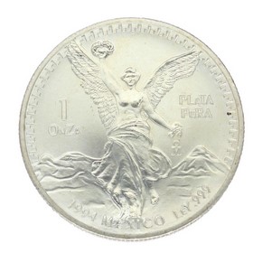 Moneda México Libertad Plata 1994 1 oz