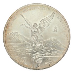 Moneda México Libertad Plata 1996 1 oz