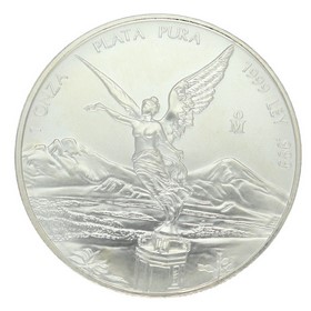 Moneda México Libertad Plata 1999 1 oz
