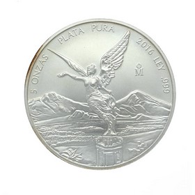 Moneda México Libertad Plata 2010 5 oz