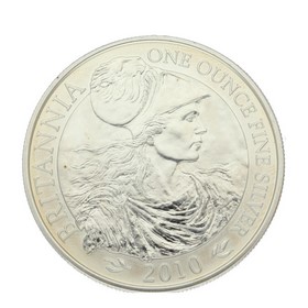 Moneda Reino Unido 2 Pound  Plata 2010 32,45 g