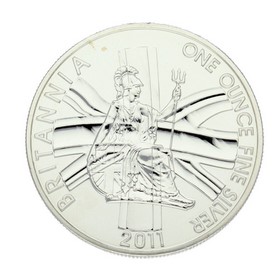 Moneda Reino Unido 2 Pound  Plata 2011 32,45 g