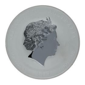 Moneda Australia 1 Dollar Año del Gallo Plata 2017 1 oz