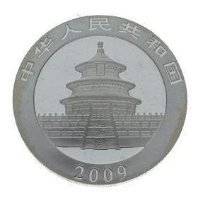 Moneda China 10 Yuanes Panda Plata 2009 1 oz