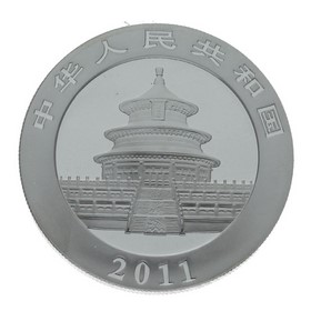 Moneda China 10 Yuanes Panda Plata 2011 1 oz