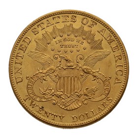 Moneda Estados Unidos Twenty Dollars Oro 1904 33,42 g