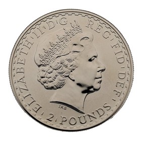 Moneda Reino Unido 2 Pounds Britannia Plata 2009 1 oz
