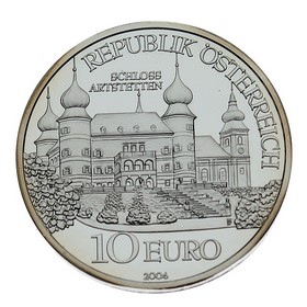 Moneda Austria 10 Euros Plata 2004 16 g