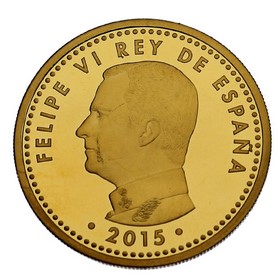 Moneda 200 Euros Herencia Europea 70 años de Paz Proof Oro 2015 Madrid 13,50 g