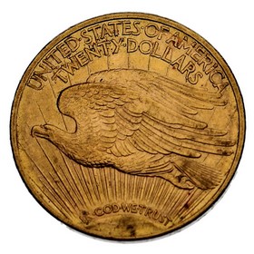 Moneda Estados Unidos Twenty Dollars Oro 1922 33,41 g