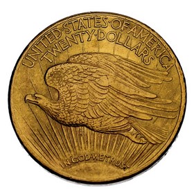 Moneda Estados Unidos Twenty Dollars Oro 1924 33,40 g