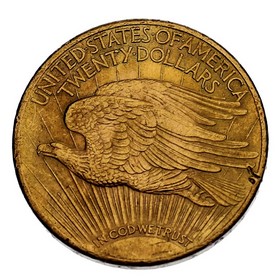 Moneda Estados Unidos Twenty Dollars Oro 1924 33,41 g