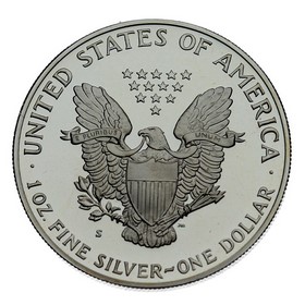 Moneda Estados Unidos Eagle Plata 1988 Proof 1 oz