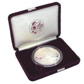 Moneda Estados Unidos Eagle Plata 1988 Proof 1 oz
