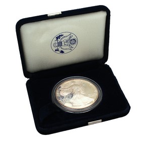 Moneda Estados Unidos Eagle Plata 1992 Proof 1 oz