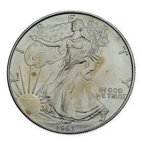 Moneda Estados Unidos Eagle Plata 1993 1 oz