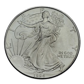 Moneda Estados Unidos Eagle Plata 1994 1 oz