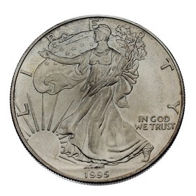 Moneda Estados Unidos Eagle Plata 1995 1 oz