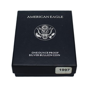Moneda Estados Unidos Eagle Plata 1997 Proof 1 oz