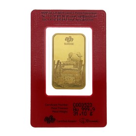 Lingote Año del Cerdo Oro 2019 Pamp 1 oz