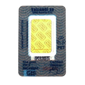 Lingote Credit Suisse Oro Valcambi 10 g
