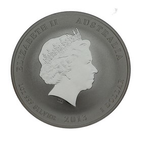 Moneda Australia 1 Dollar Año de la Serpiente Plata 2013 1 oz