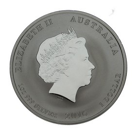 Moneda Australia 1 Dollar Año del Mono Plata 2016 1 oz