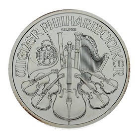 Moneda Austria 1,50 Euro Filarmónica Plata 2012 1 oz