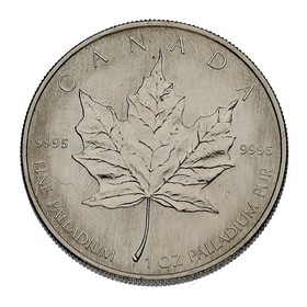Moneda Canadá 50 Dollars Maple Leaf Paladio 2009 1 oz