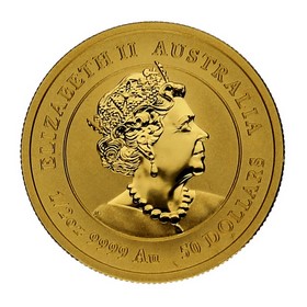 Moneda Australia 50 Dollars Año del Buey Oro 2021 1/2 oz