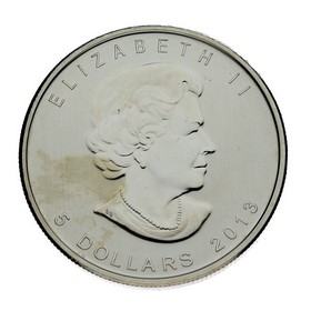 Moneda Canadá 5 Dollars Bisonte Plata 2013 1 oz